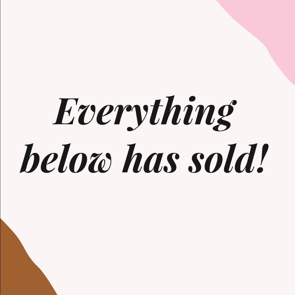 All listings below have been sold!